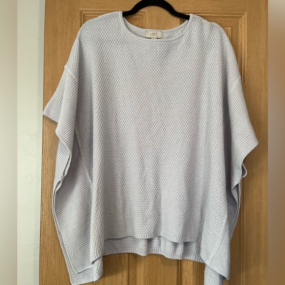 Loft Poncho Sweater - One size Fits All - Picture 1 of 13